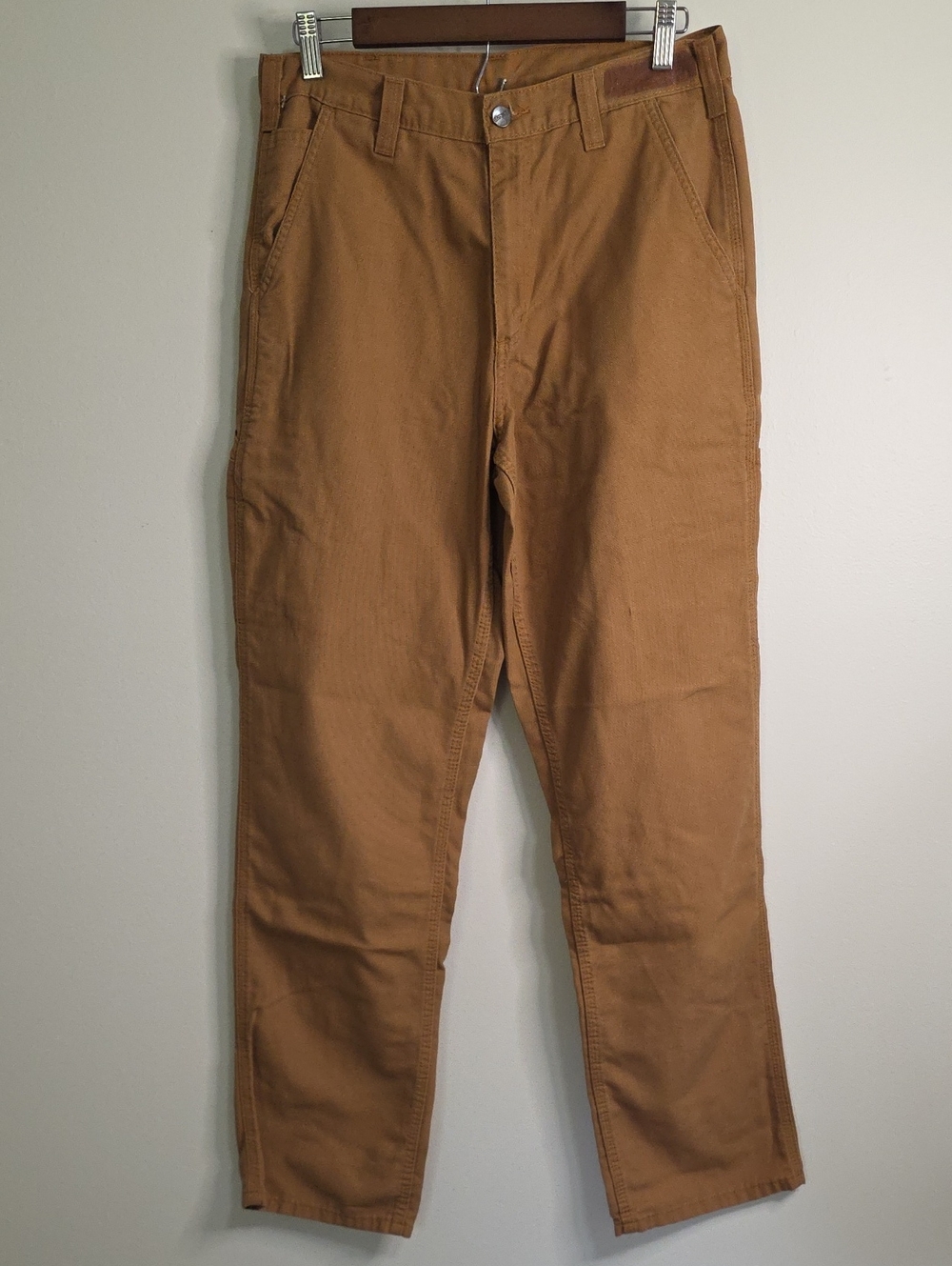 Carhartt Dungaree Fit Men's Tan Work Chinos 32x34
